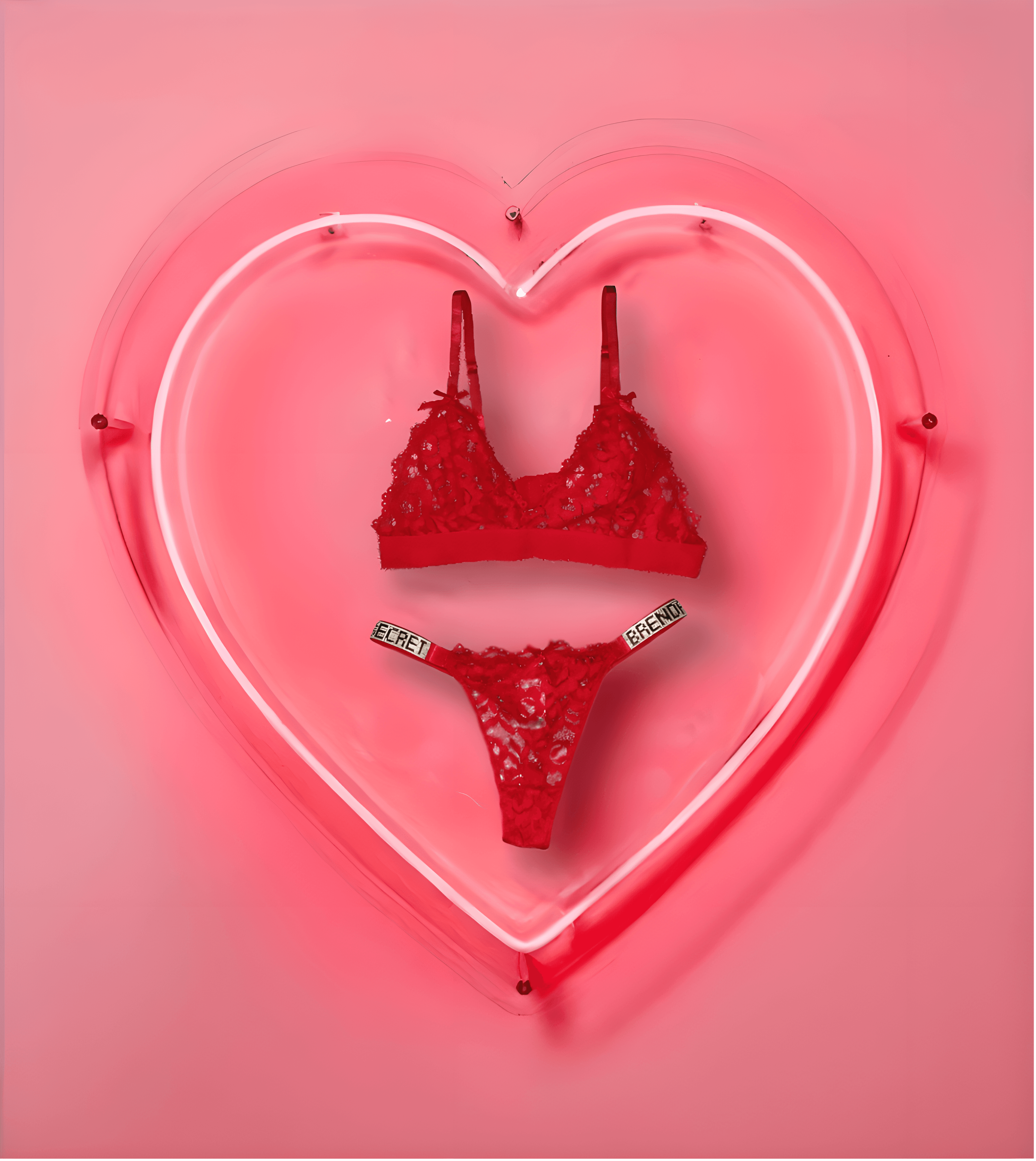 Pink Heart Background